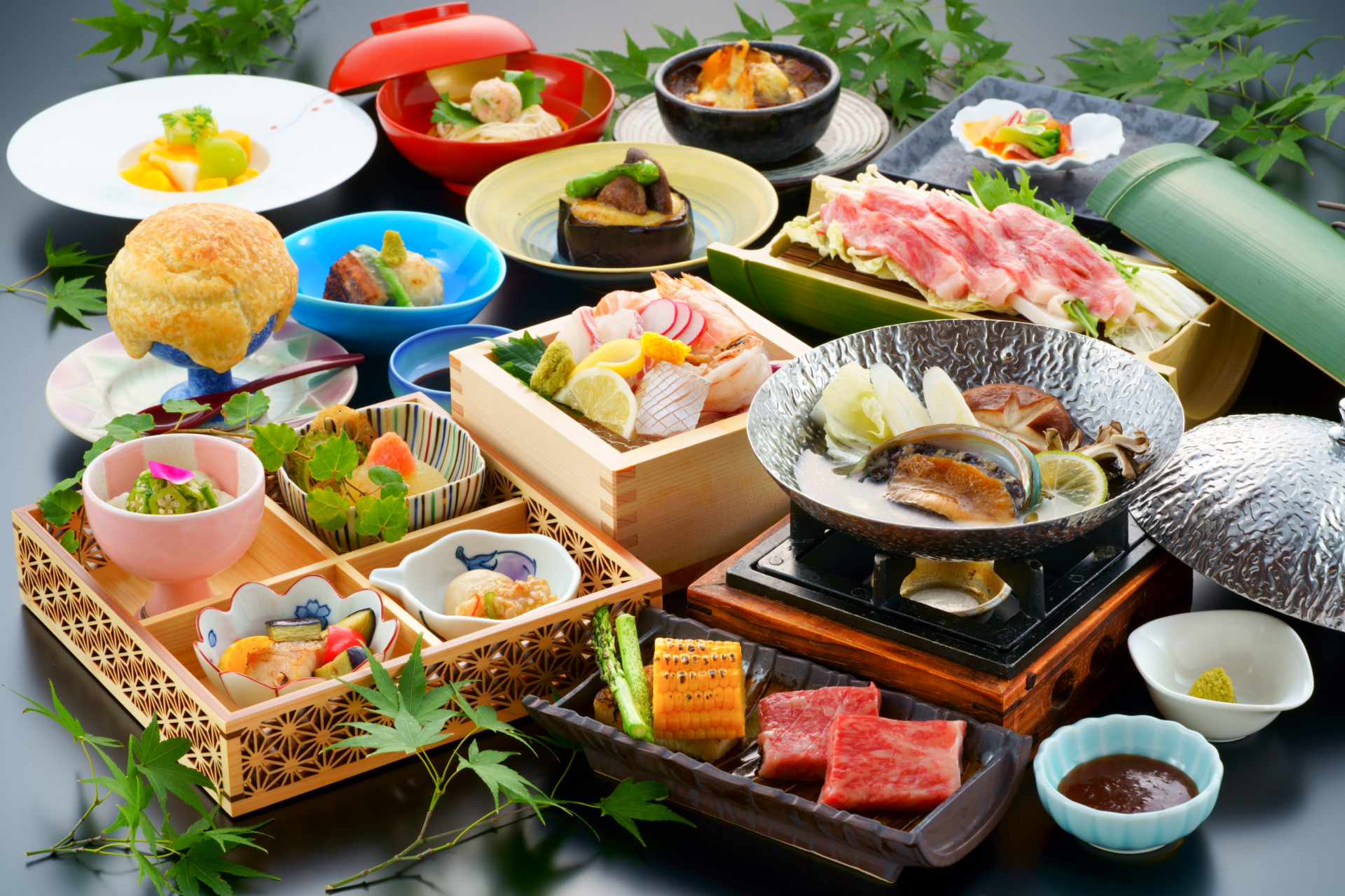 アワビ料理