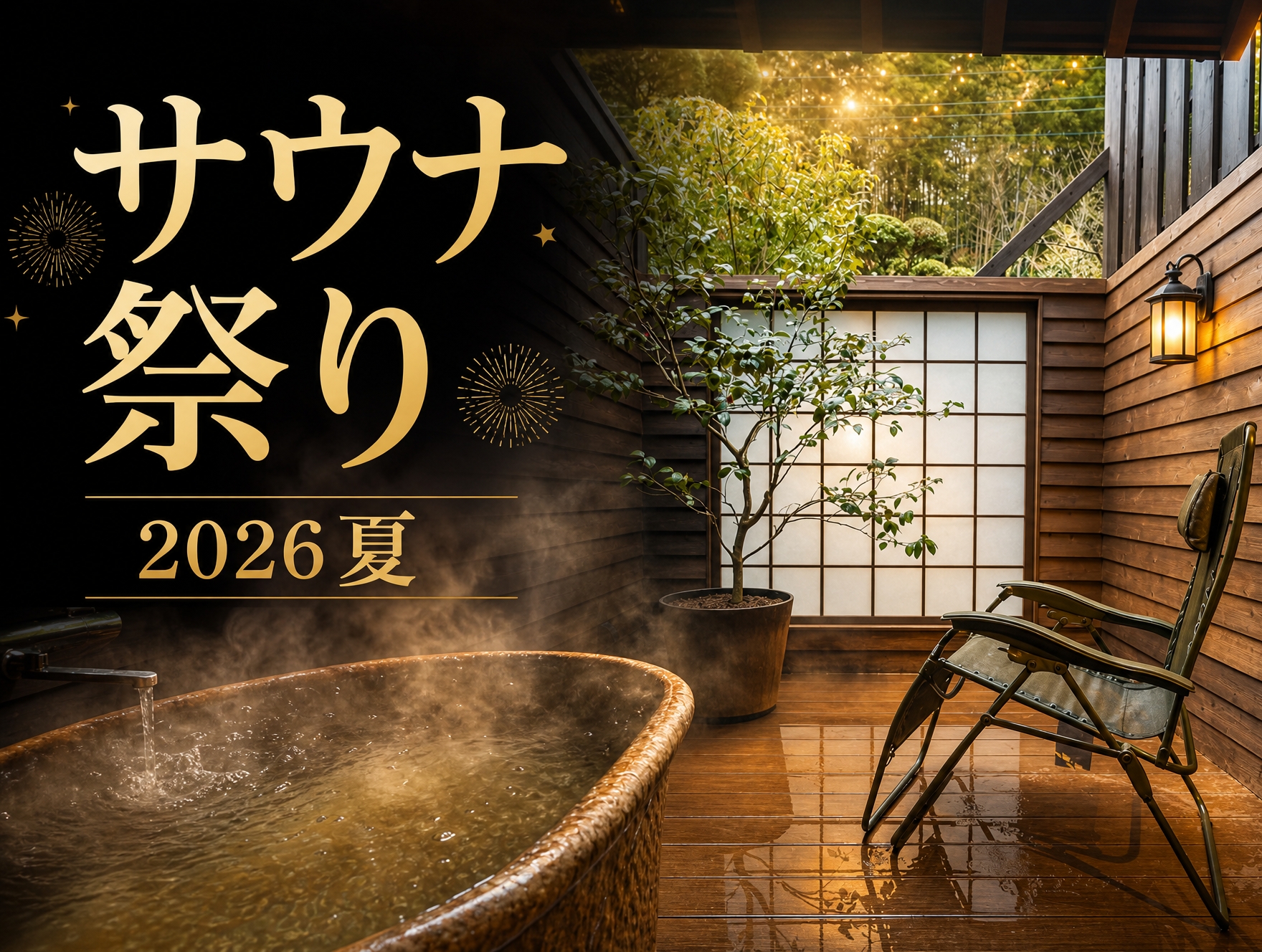 2026年夏 サウナ祭り 貸切サウナ無料